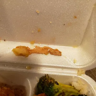Bandaid in my sesame chicken!