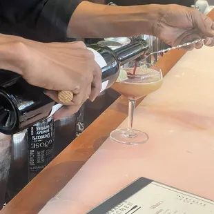 Ryan is a craftsman and wine specialist. His drinks are worth the visit...