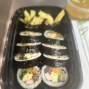 sushi, sashimi, sushi and sashimi, food