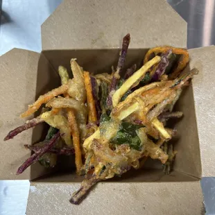 Fried vegetables (야채튀김)