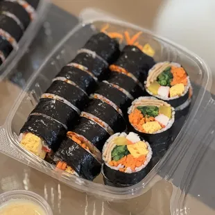 6. Fishcake Kimbap
