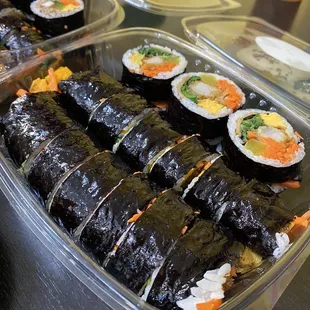 13. Fried Shrimp Kimbap /