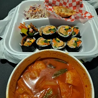 3. Spicy Tuna Kimbap /