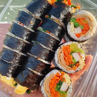 6. Fishcake Kimbap /