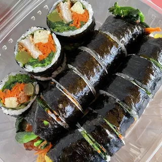 12. Pork Cutlet Kimbap /