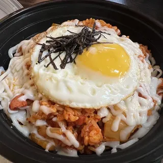 4. Kimchi Cheese Fried Rice /