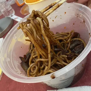 9. Black Bean Sauce Noodles /