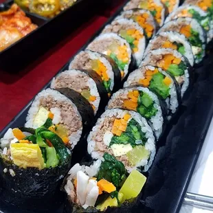 Kimbap with beef