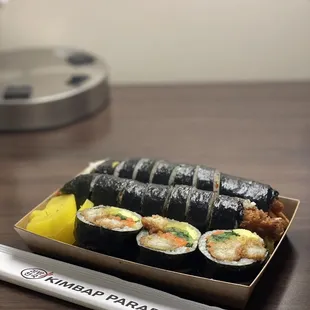 Fried Shrimp Kimbap