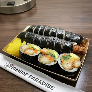 Fried Shrimp Kimbap