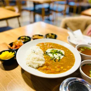 Curry with Steamed Rice()