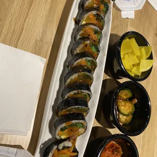 Pork Cutlet Kimbap