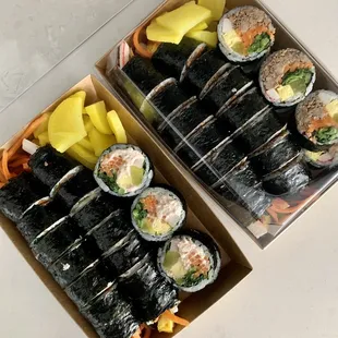 Marinated Beef Kimbap
