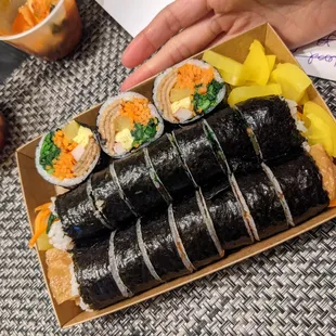 Fish Cake Kimbap