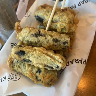 Fried Seaweed Rolls