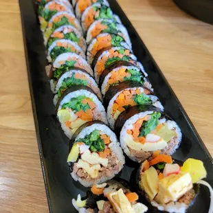 Beef kimbap no flavor