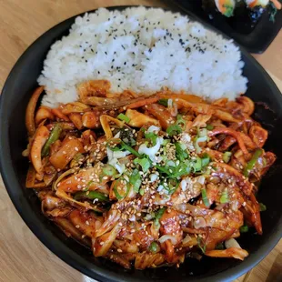 Squid in spicy sauce good