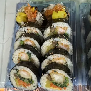 Shrimp Kimbap (yum)