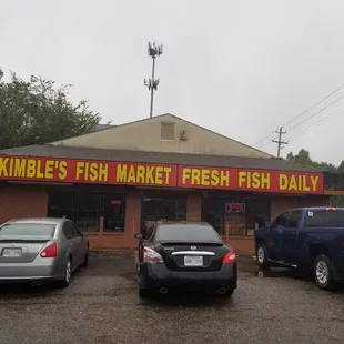 Kimble's Seafood Market in Memphis, TN. It's off of South Third Street.