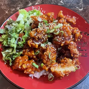 Sweet and Spicy Chicken