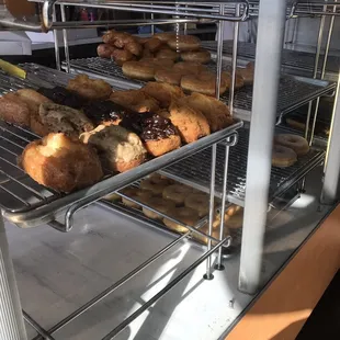 a variety of baked goods