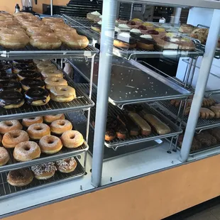 a variety of doughnuts