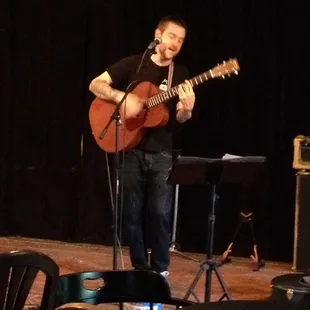 Aaron Wessel -talented. Gotta hear him.