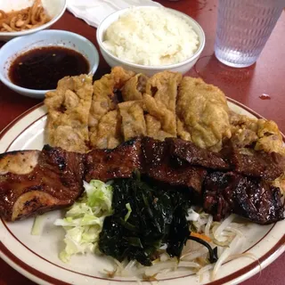 Kalbi and Meat Jun
