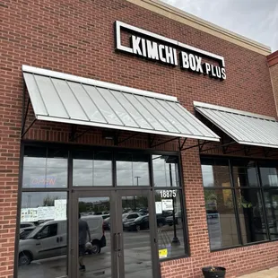 Outside of restaurant