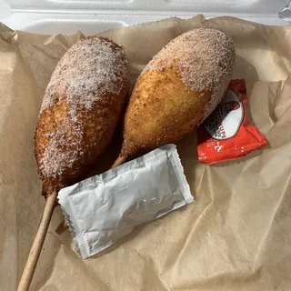 2 Piece Korean Corn Dogs