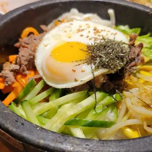  close up of a bowl of food