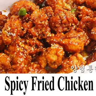 New menu (Spicy Fried Chicken)