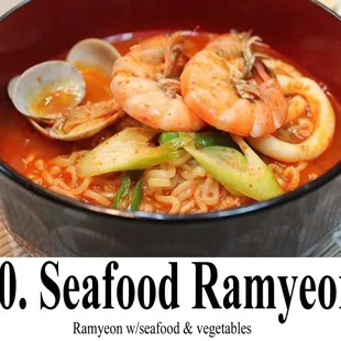 New Menu (Seafood Ramyeon)