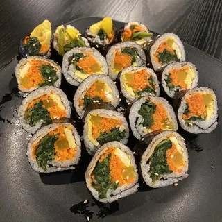 Vegetable Kimbap (2 Rolls)