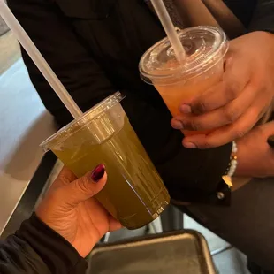 Mint lemonade, Guava Agua Fresca (16oz)