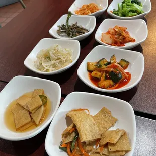 Banchan - comes with a la carte dishes