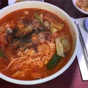 Spicy Kimchi Ramen