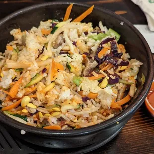 Stone Bibimbap with Pork