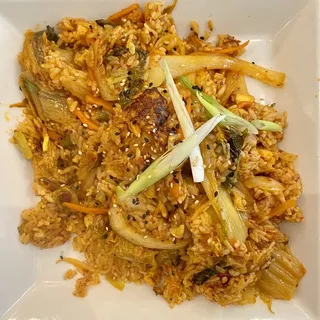 Kimchi Pop Fried Rice