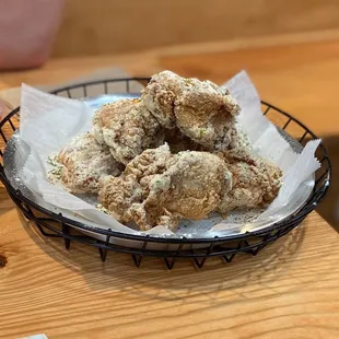 Snowy fried chicken