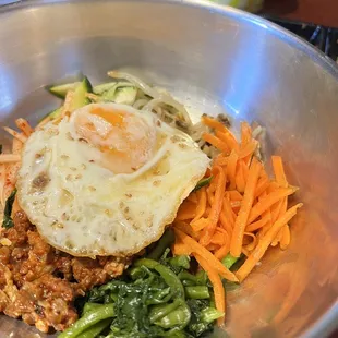 Pork bibimbap