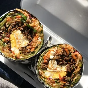 Bibimbap Burrito