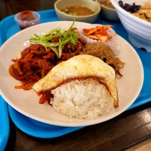 Spicy pork plate