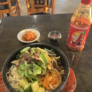 Spicy Bulgogi Bibimbap Bowl