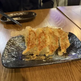 gyoza (minus one because hungry)