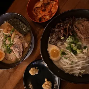 Shoyu Ramen and Original Kimen Ramen