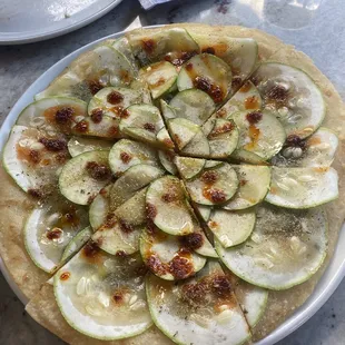 Summer Squash Pizza