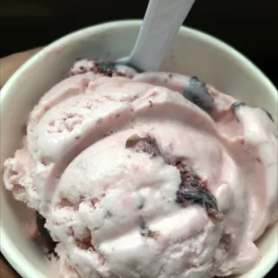 Best cherry vanilla ice cream I&apos;ve ever had. Even better than Cherry Garcia!!