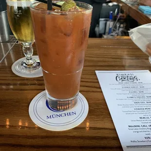 Bloody Mary with homemade mix