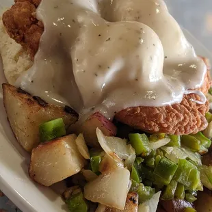 Chicken &amp; Biscuits Benny. Good stuff